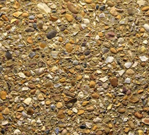Lemon with flint aggregate