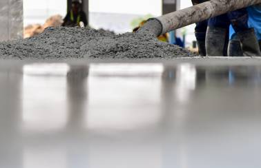 endure sr concrete pour image