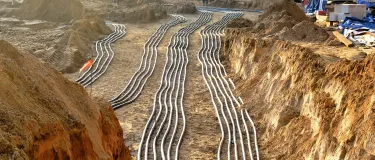 SuperSand 97-1 being laid