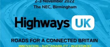 Highways UK 2022, 2-3 November 2022, NEC Birmingham