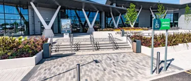 charcon andover block paving at moto services