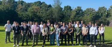 The new apprenticeship cohort at the start of September 2023