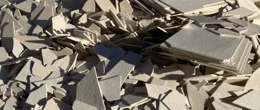 Recycled ceramic tiles to be used to make cement at Cauldon