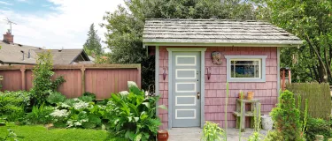 Basecrete Extra concrete used in a domestic garden shed application