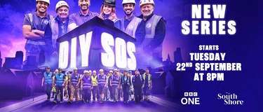 A promo poster for the new series of BBC One's DIY SOS