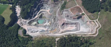 Ariel photo of Ghyll Scaur Quarry