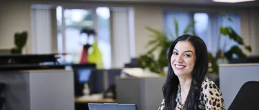 Rebecca Neeworth, Quanity Surveyor in HOlcim UK's Contracting division at Bardon Hill offices