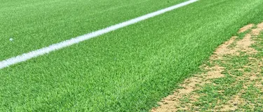 The new sysnthetic pitch at Oasis Academy Croydon creatred with the help of Holcim's specialist sports sands