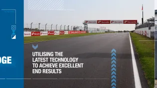 Donington Park expertise, knowledge and collaboration banner