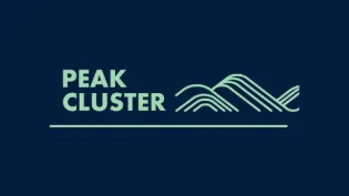 Logo for Peak Cluster - social version