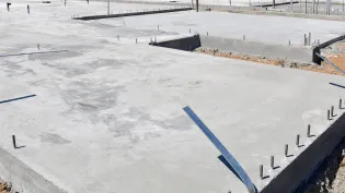 Foundationcrete Extra concrete available in small loads for foundations