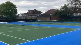 LTA Framework Tennis Court Resurfacing