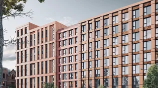 An artist's impression of the Smithfield Lofts residential project in Digbeth, Birmingham