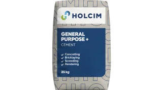 cement bag saying general purpose plus cement