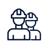 Icon of two workers