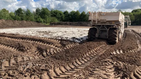 Terracem used for Skelmersdale soil stabilisation