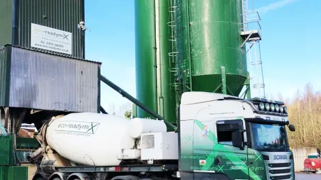 Eco Readymix Ltd site in Wrexham. The company has been acquired by Aggregate Industries.