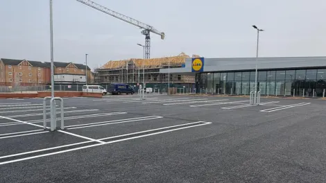 LIDL Supermarket Car Park