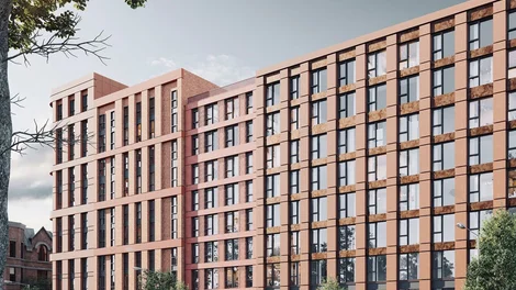 An artist's impression of the Smithfield Lofts residential project in Digbeth, Birmingham