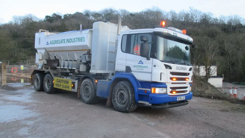 Accumixer Truck in Stoneycombe, Torquay