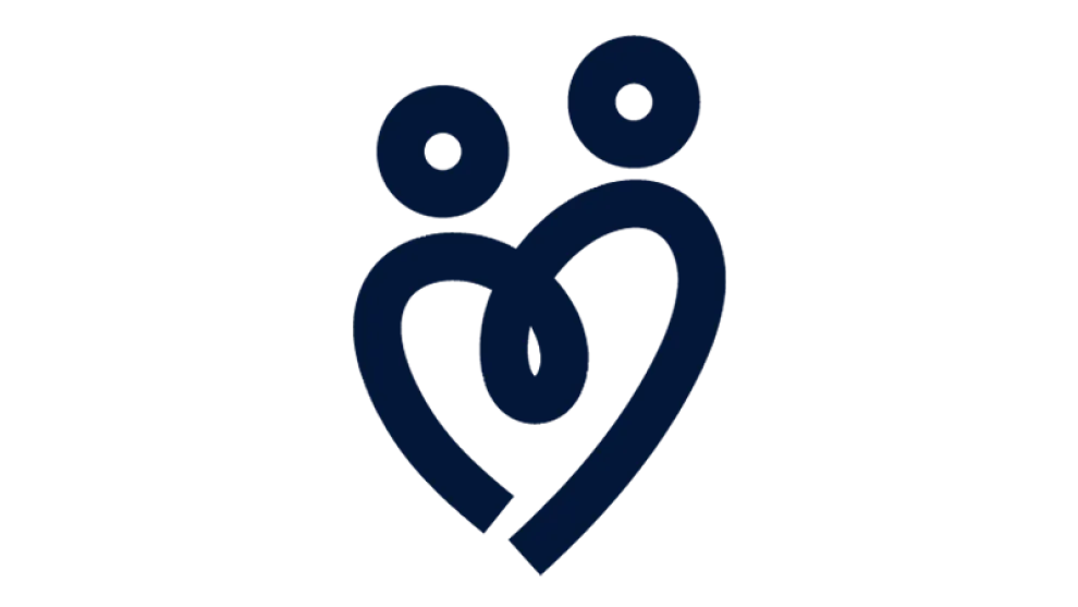 Icon depicting two people together