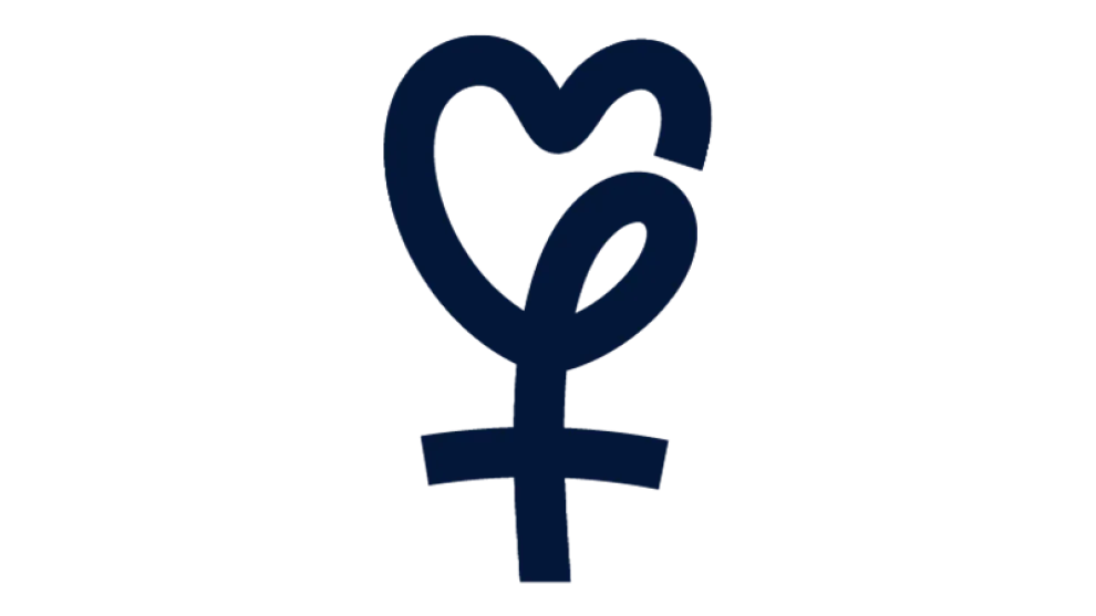 Icon depicting a heart on top of a plus sign