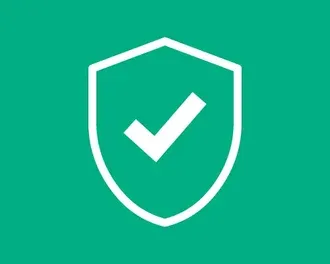Icon showing a shield with a tick in it