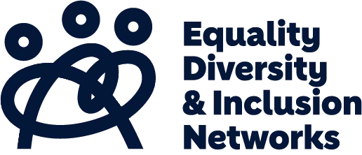 Icon depicting three people with different colours together