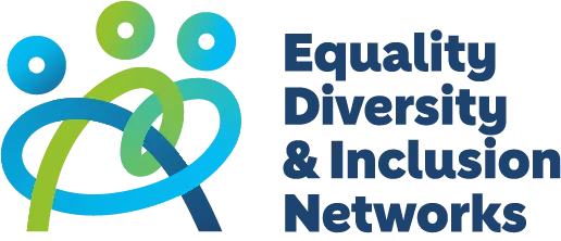 Icon depicting three people with different colours together