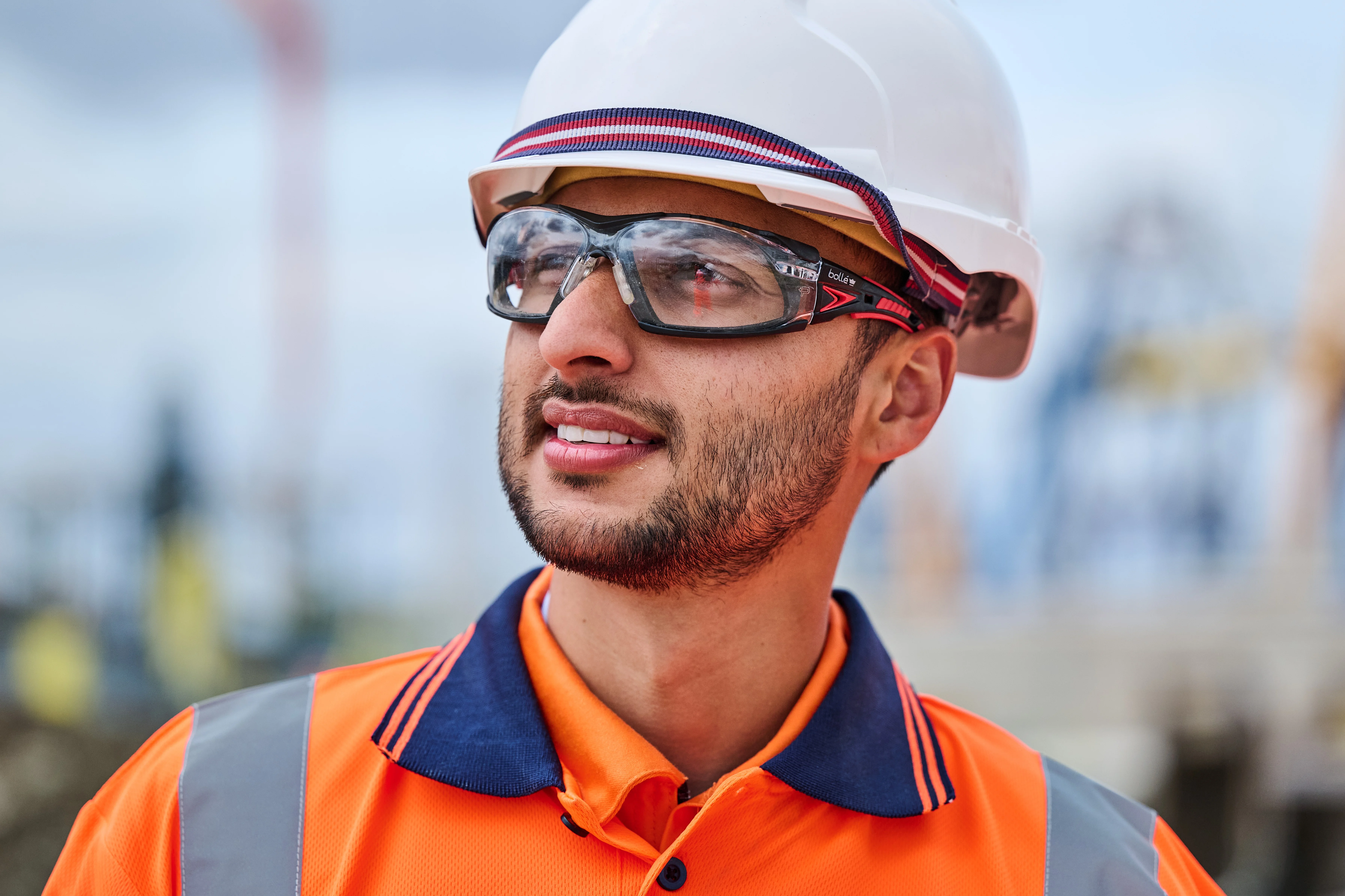 Krish Patel Plant Manager at Holcim's Tilbury Cement Works which opens in 2026
