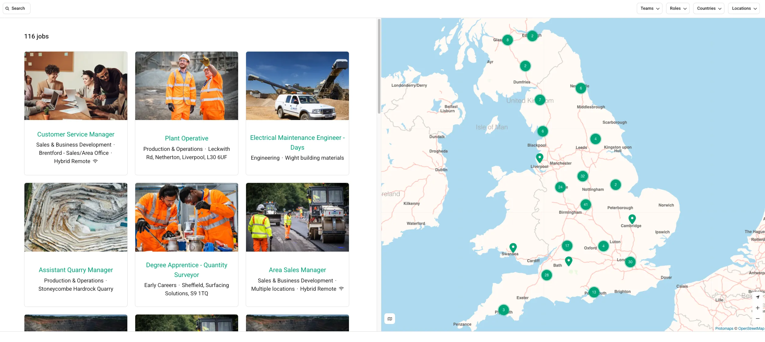example of a job map