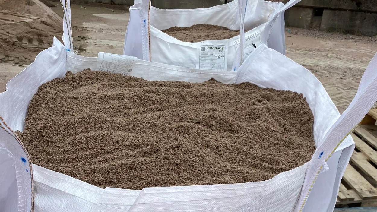 Bagged Sand from Glensanda quarry