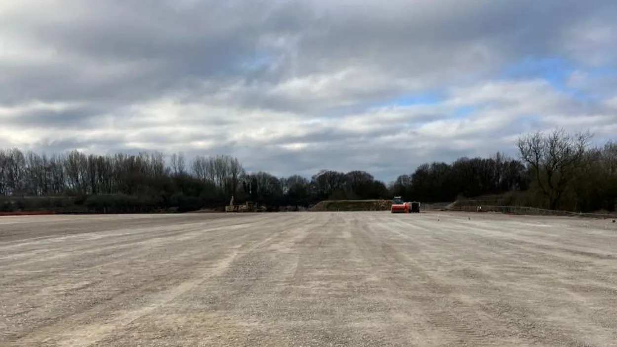 Skelmersdale site post treatment