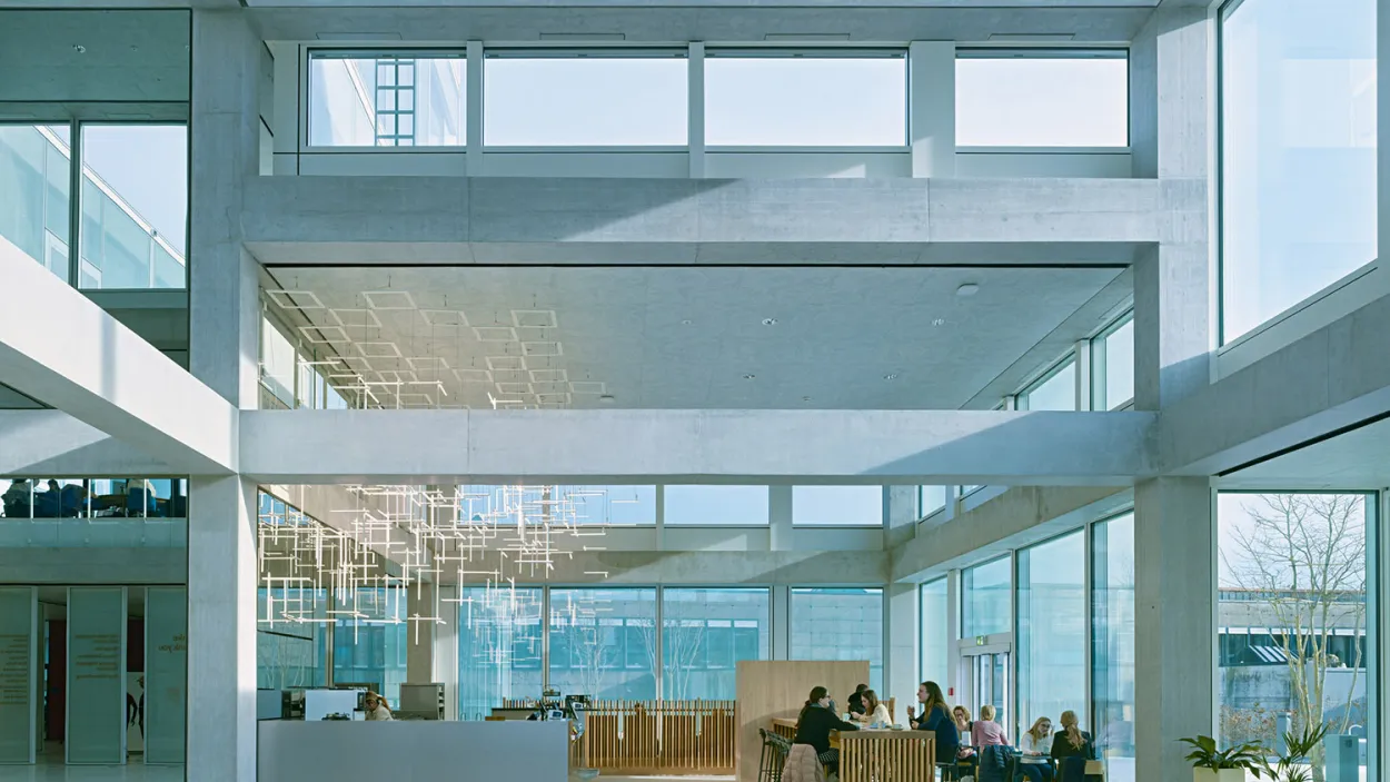 The Square StGallen building Lobby