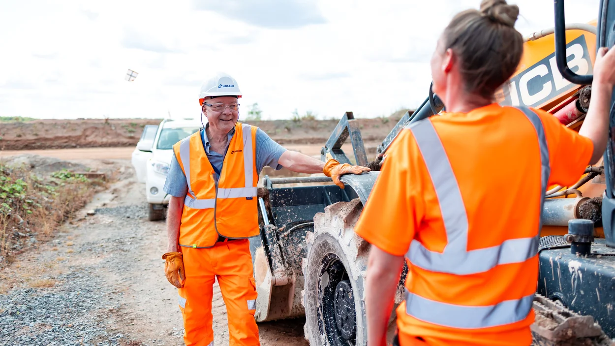 Andy Jackson, assistant quarry manager at Bardon Hill Quarry, who is retiring after 30 years.