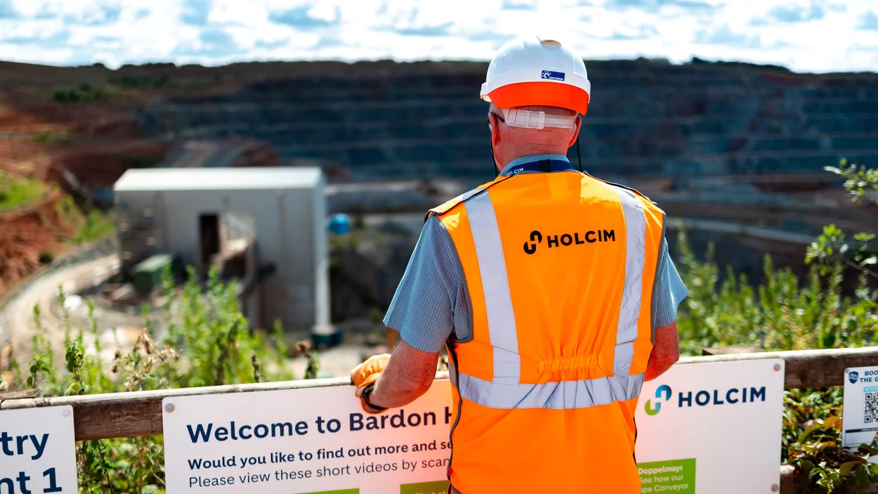 Andy Jackson, assistant quarry manager at Bardon Hill Quarry, who is retiring after 30 years.