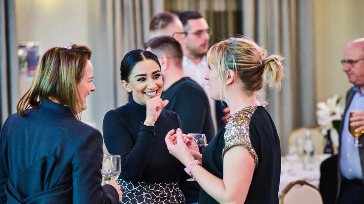 Harvir Padda at a work event