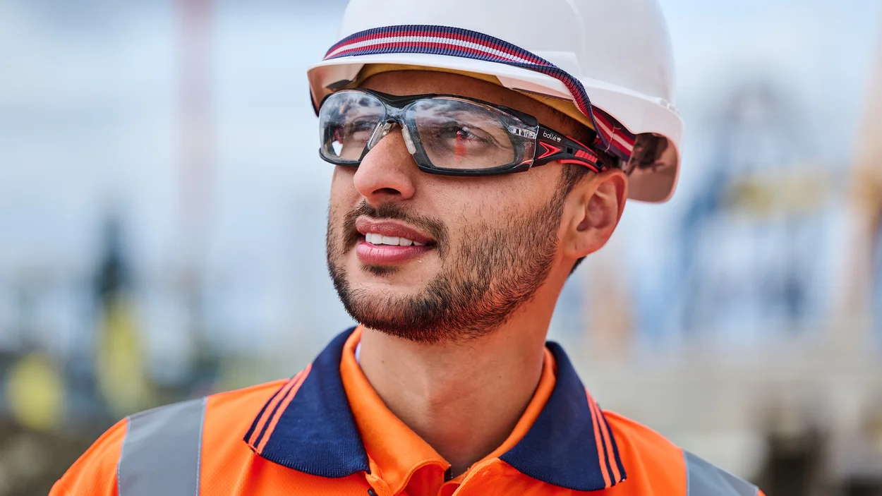 Krish Patel Plant Manager at Holcim's Tilbury Cement Works which opens in 2026