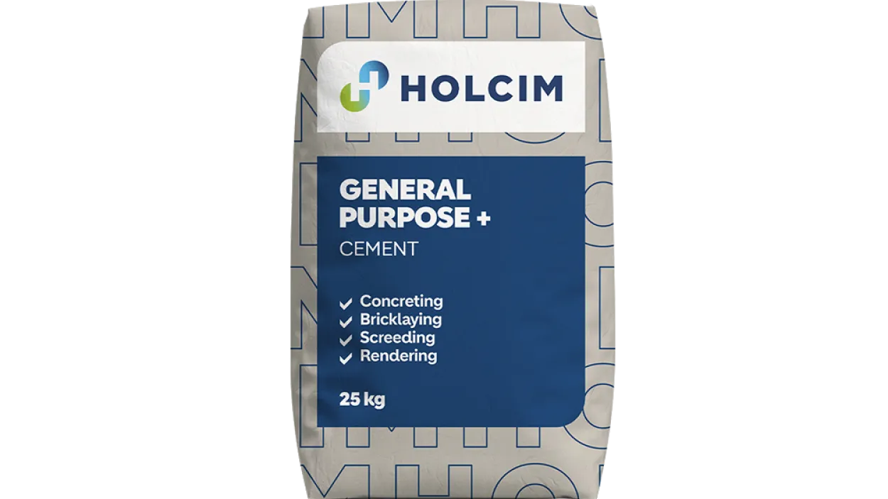 cement bag saying general purpose plus cement