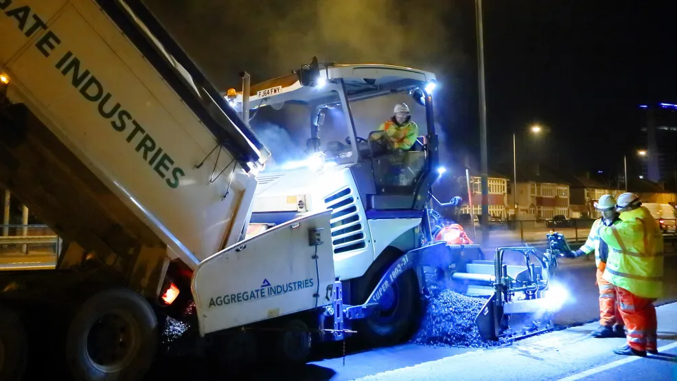 Prolay being laid at night
