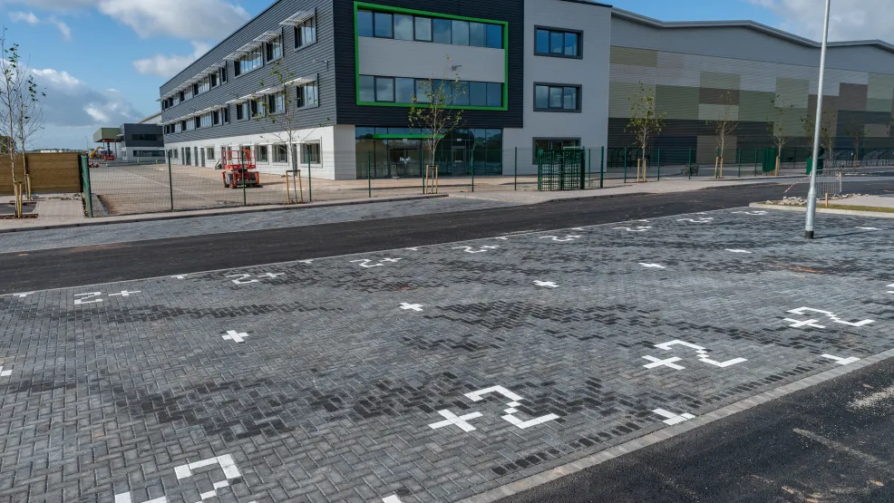 Commuter car park spaces