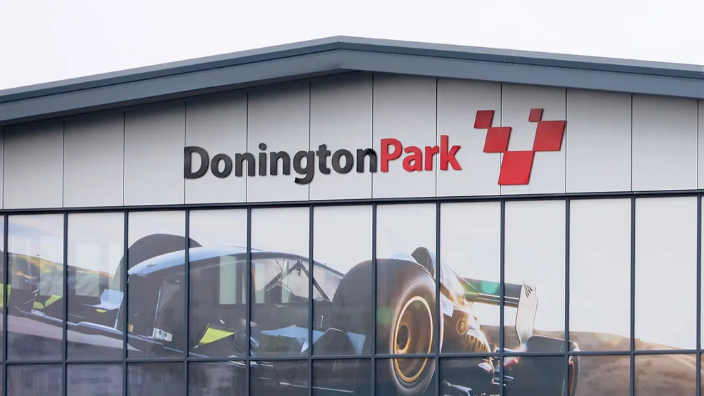 Donington Park Race Circuit main building