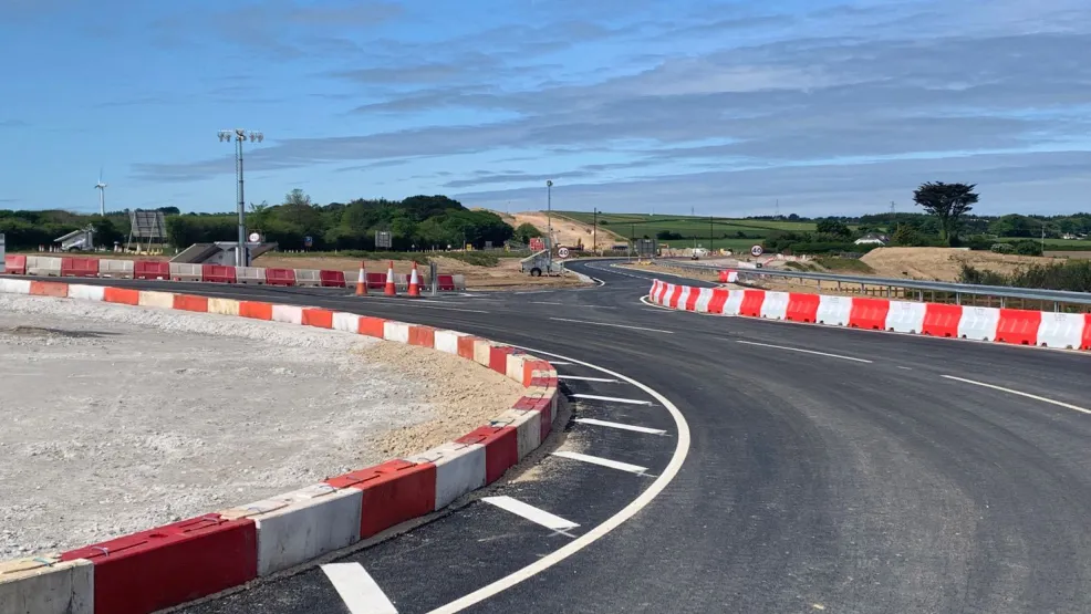 The first section of the A30 Carriageway resurfacing project