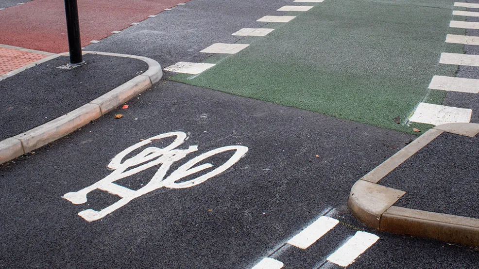 CYCLOPS Junction Cycle Path in Greater Manchester