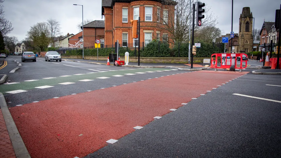 CYCLOPS Junction demarkation area in Greater Manchester