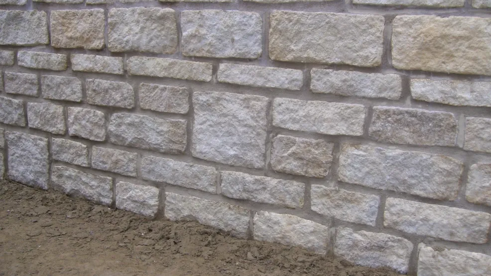 Dressed Stone Wall Dressed Stone Wall