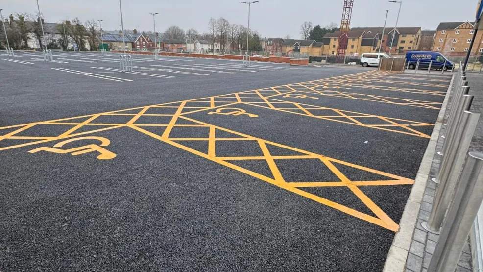 LIDL Saffron Walden Car Park bay