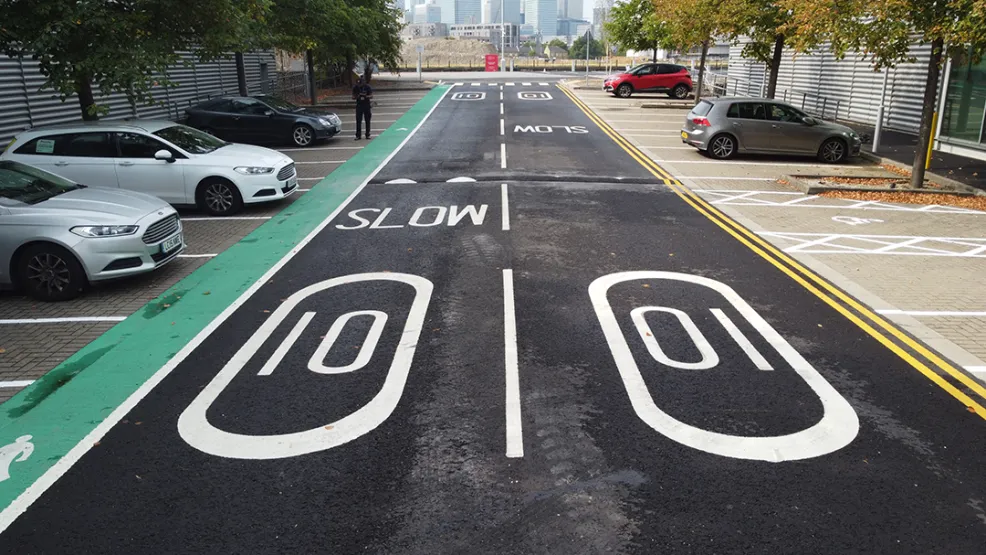 SEGRO Park Canning Town Line Marking
