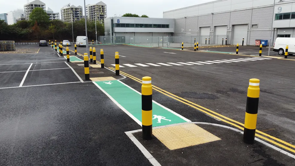 SEGRO Park Canning Town Pedestrian Bollards