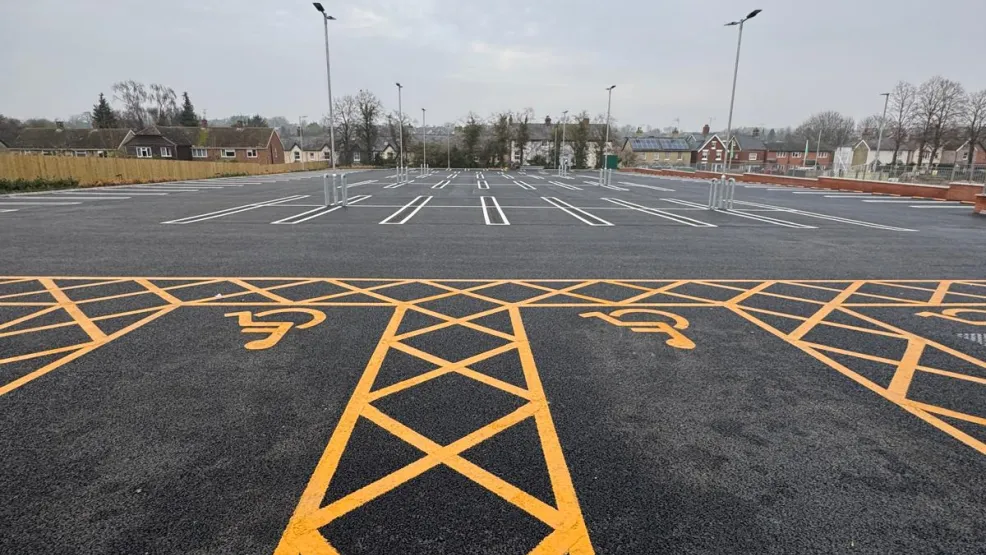 LIDL Saffron Walden Car Park Disabled Bay